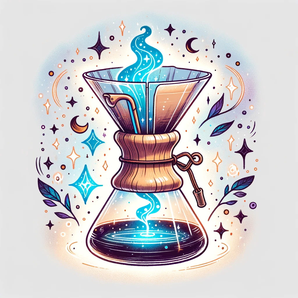 a magical chemex coffee maker